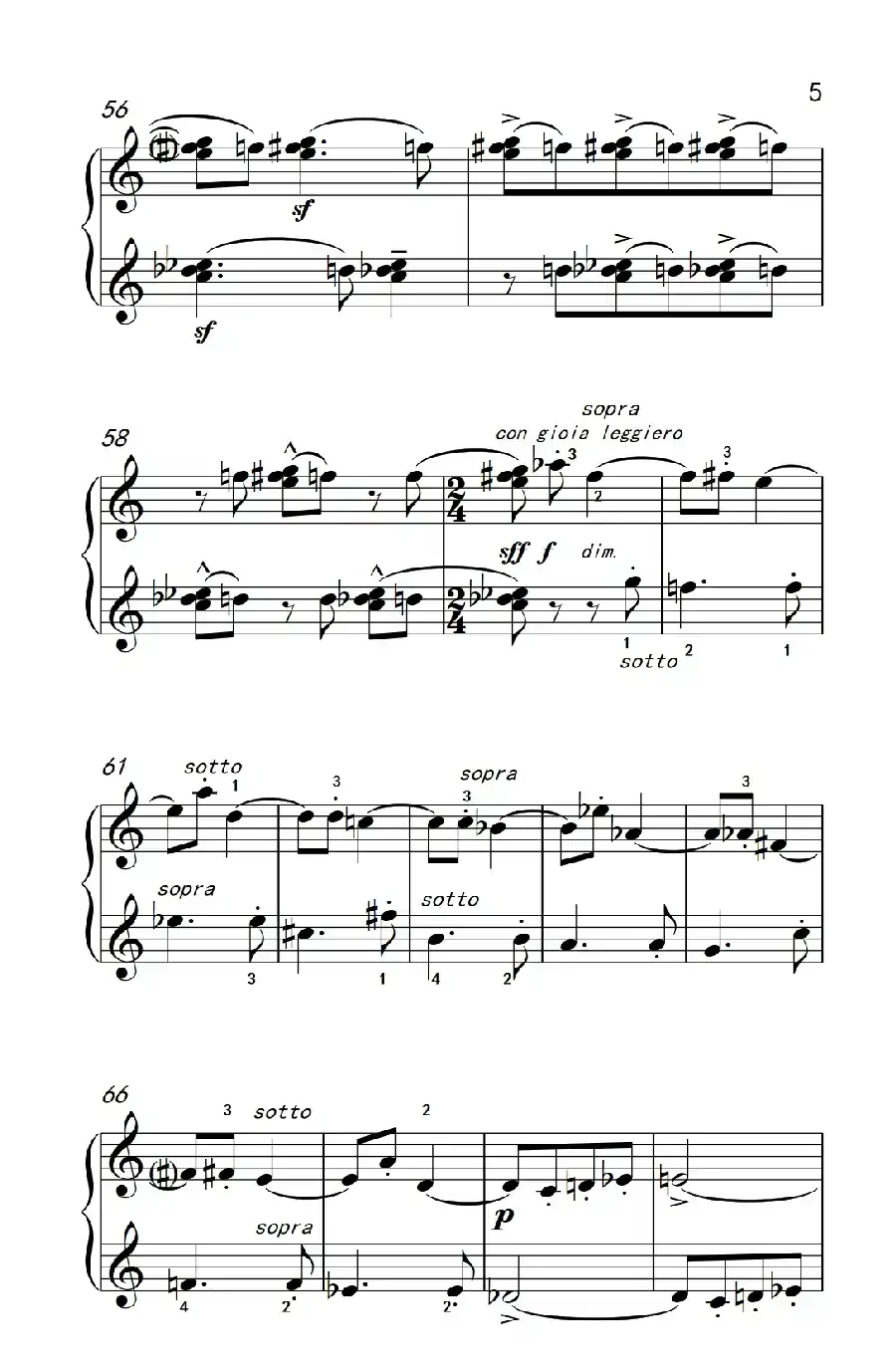 一只苍蝇的日记(巴托克 小宇宙 钢琴教程 6)