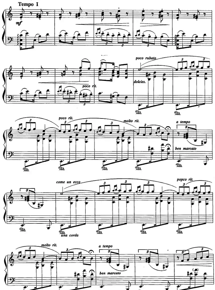 现代钢琴曲：27、探戈舞曲（Op.164，No.2）