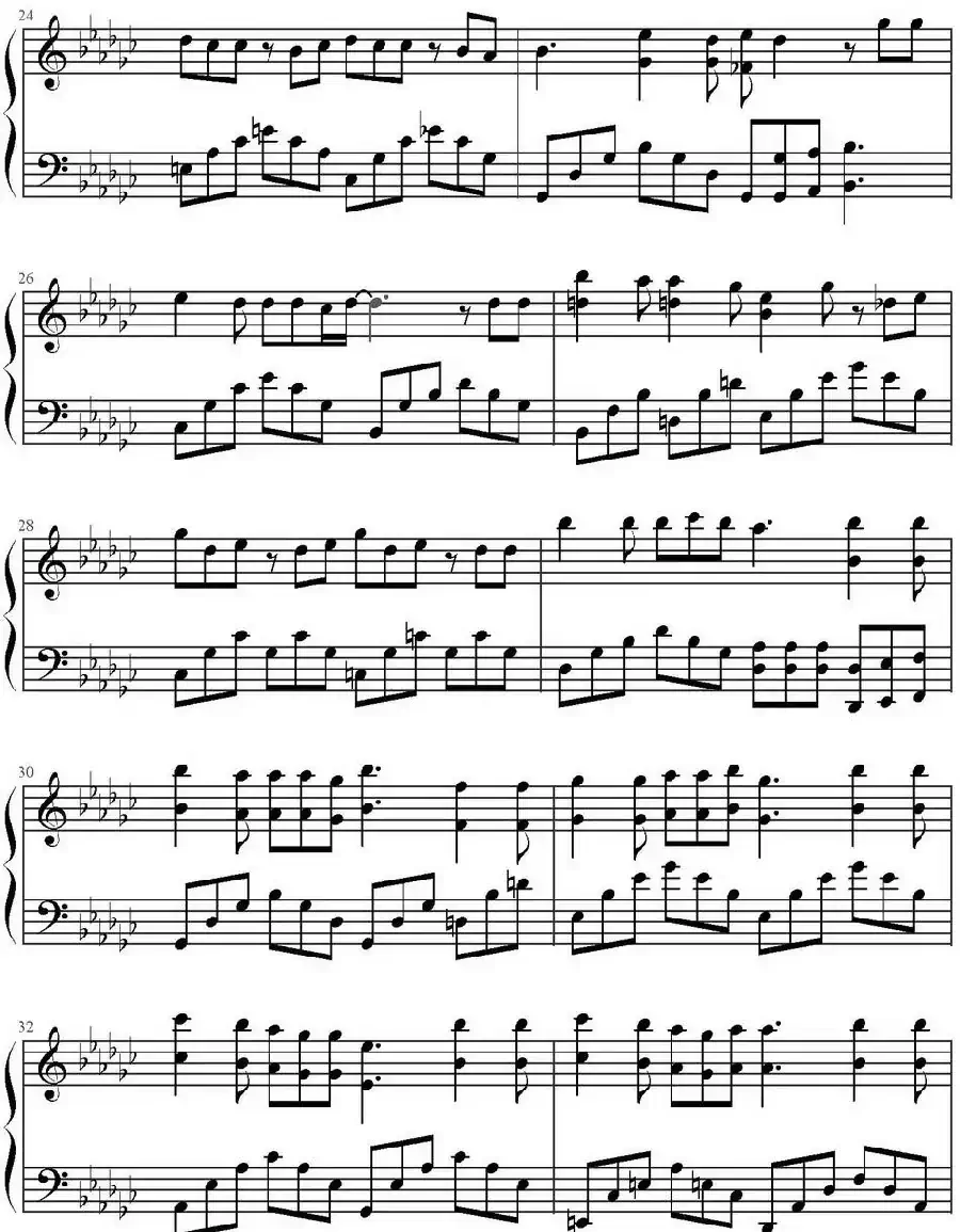 没那么简单(弹吧网制谱版)