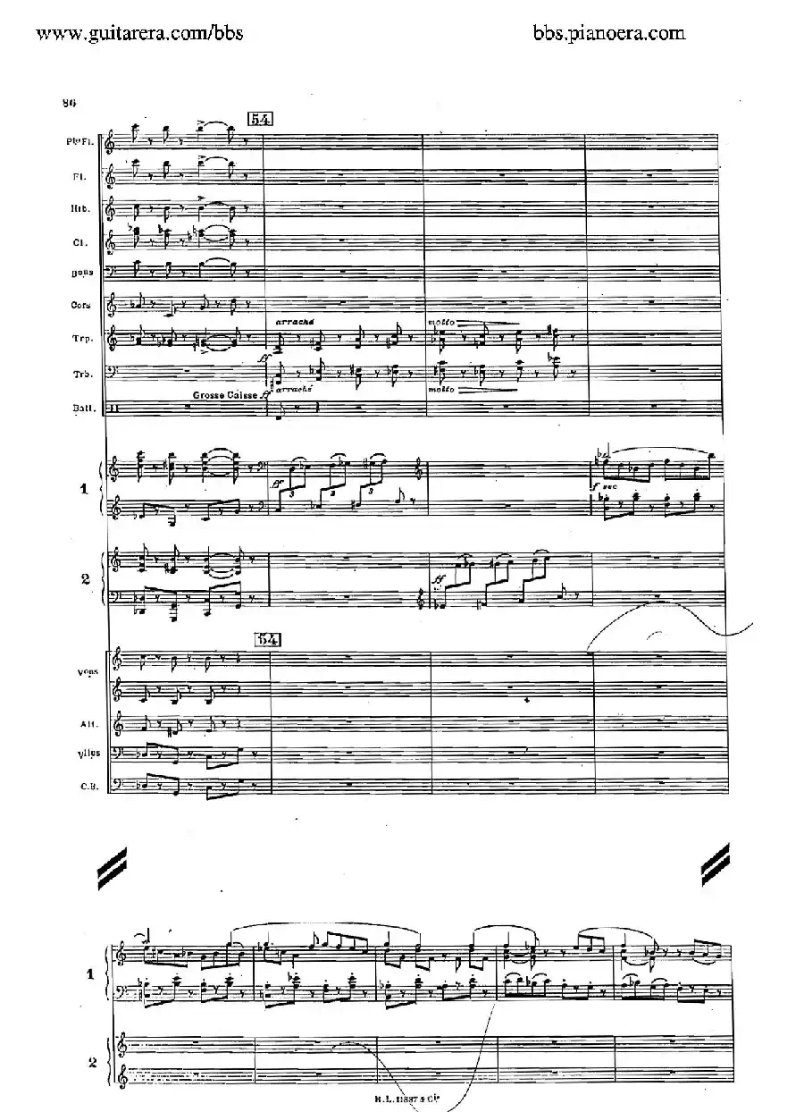 Concerto for 2 Pianos in d Minor（d小调双钢琴协奏曲·总谱）