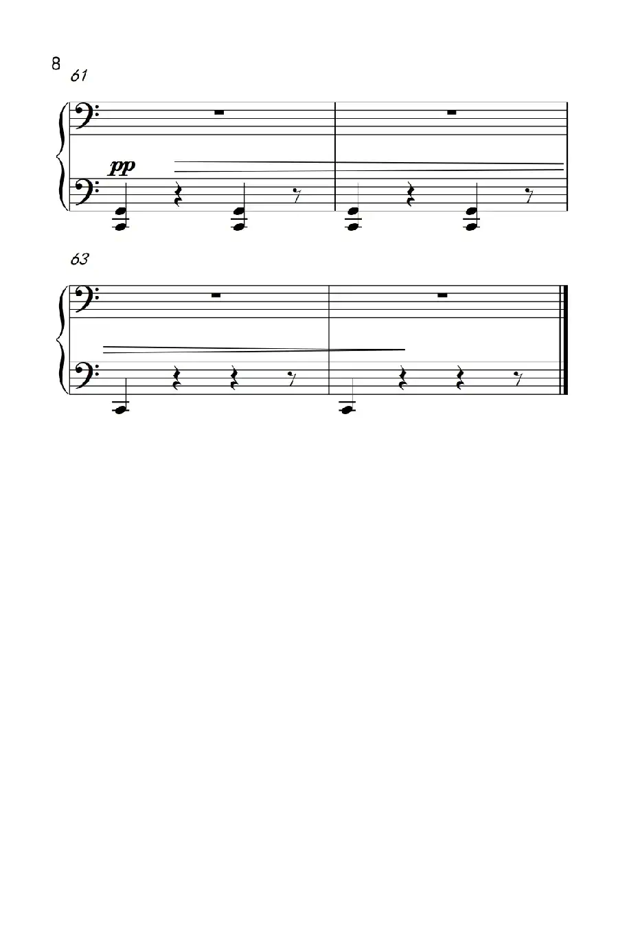 六首保加利亚节奏舞曲 第二首（巴托克 小宇宙 钢琴教程 6）