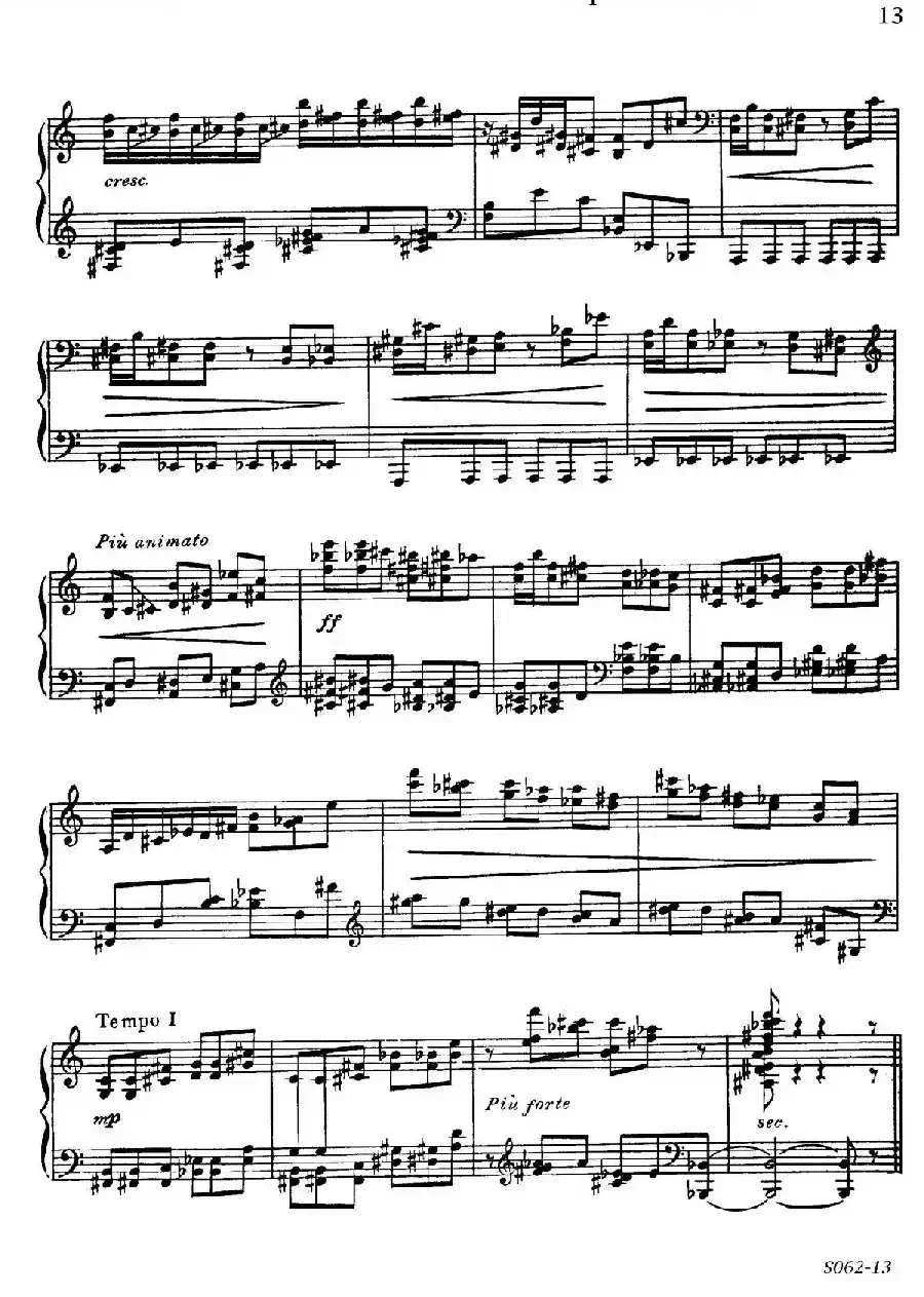 Arabesques Op.42（阿拉伯风格曲 8. 主教）