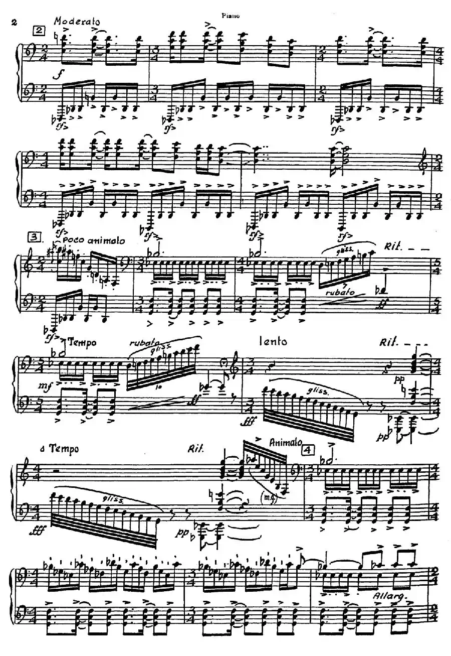 Nonetto(钢琴分谱)