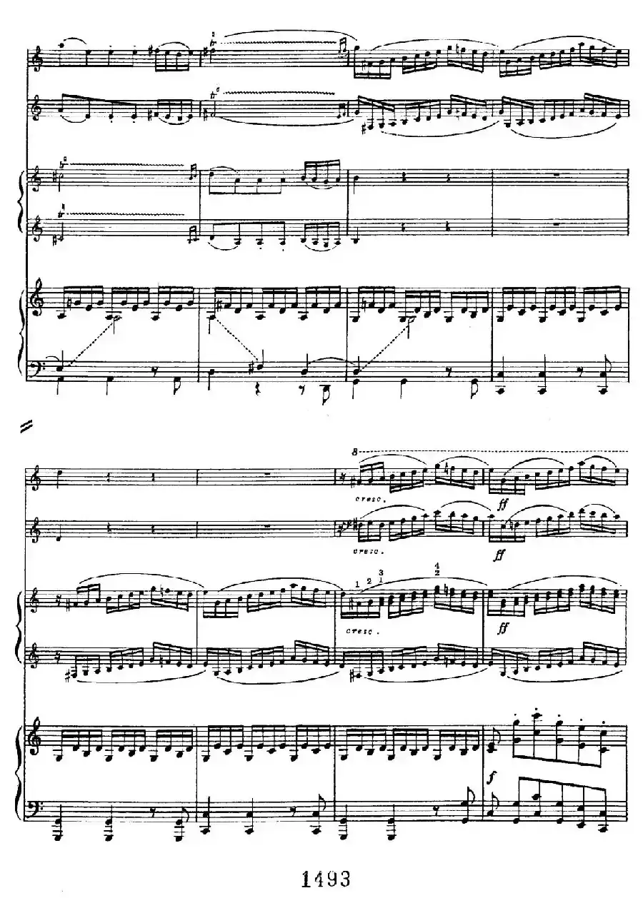 Triple Concerto in C Major Op.56（C大调三重协奏曲·双钢琴·Ⅲ）