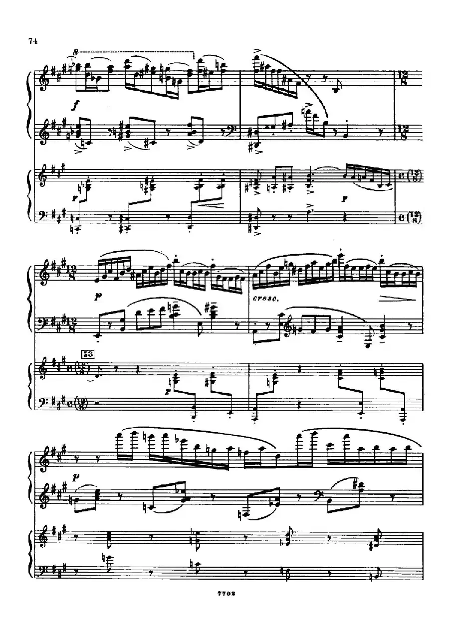 升f小调第一钢琴协奏曲 Op.1（双钢琴版）