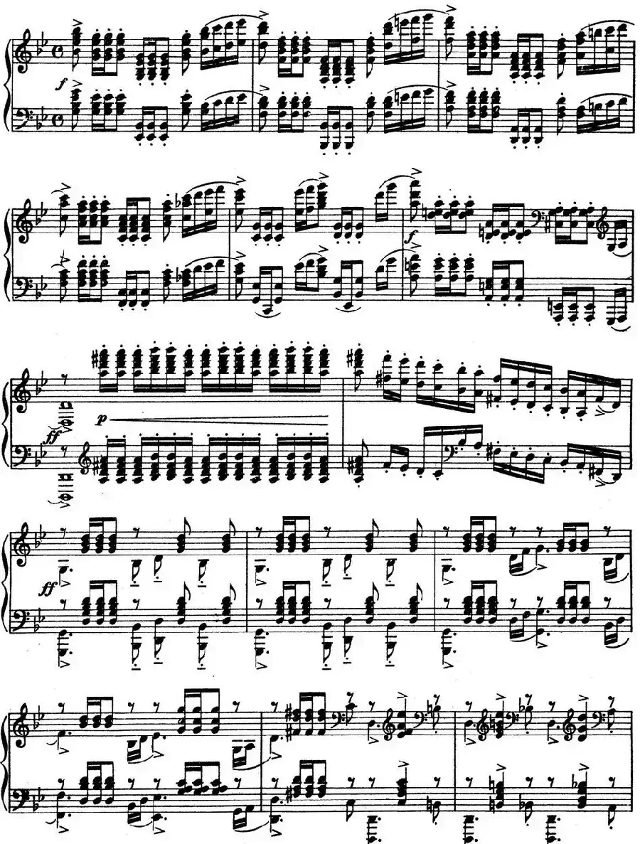 10 Preludes Op.23（拉赫玛尼诺夫10首前奏曲·Ⅴ）
