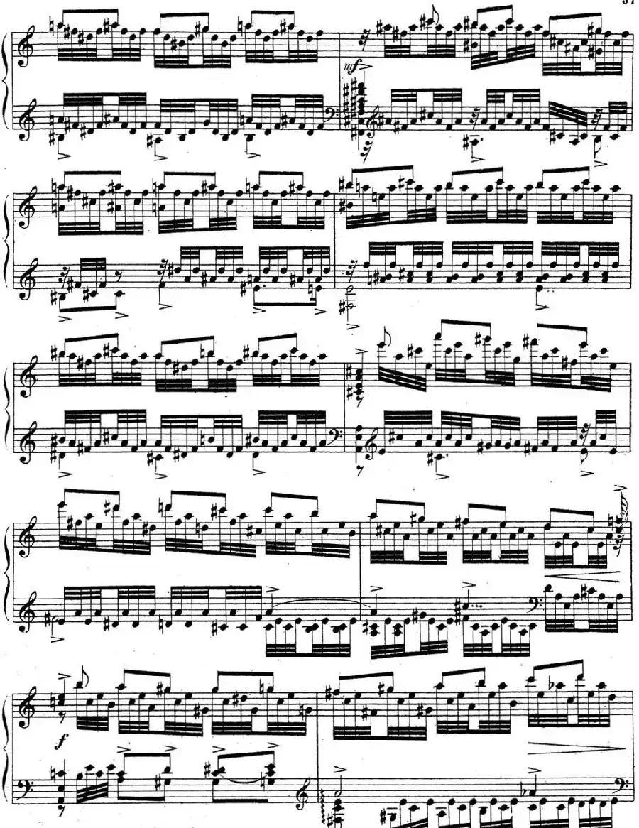 拉赫玛尼诺夫 音乐瞬间 Op.16 No.6 C大调