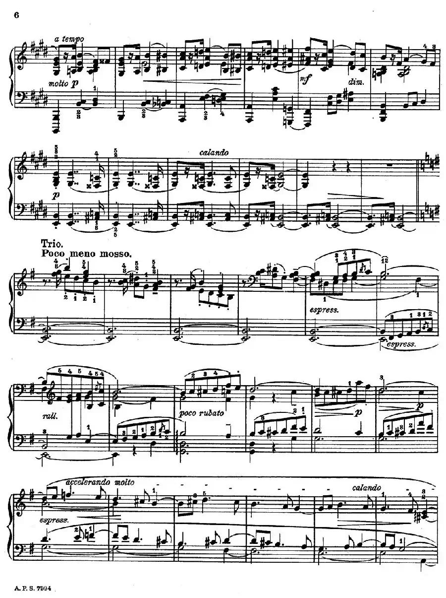 2首玛祖卡舞曲（2）（Two Mazurkas Op.28 No.2）