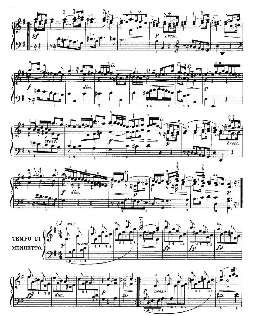 Six Partitas BWV 825-830（6首帕蒂塔·5）
