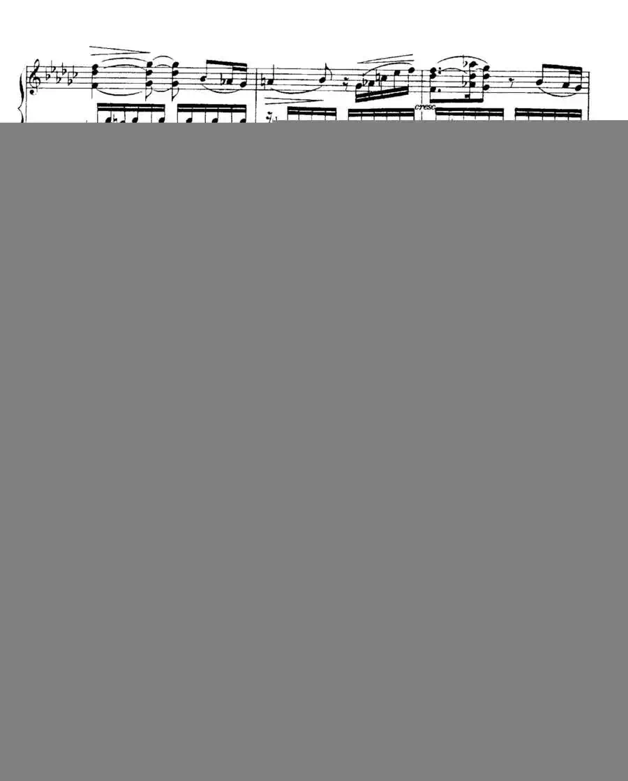 福雷13首船歌：Barcarolle No·3 in G-flat, Op·42