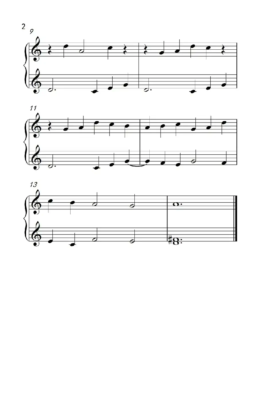 多利亚调式（巴托克 小宇宙 钢琴教程 1）