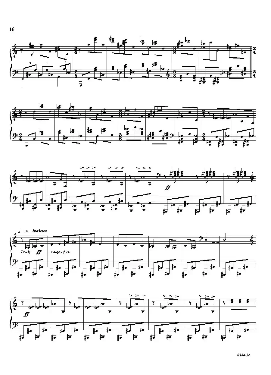 Piano Sonata No.8（第八钢琴奏鸣曲）（1）