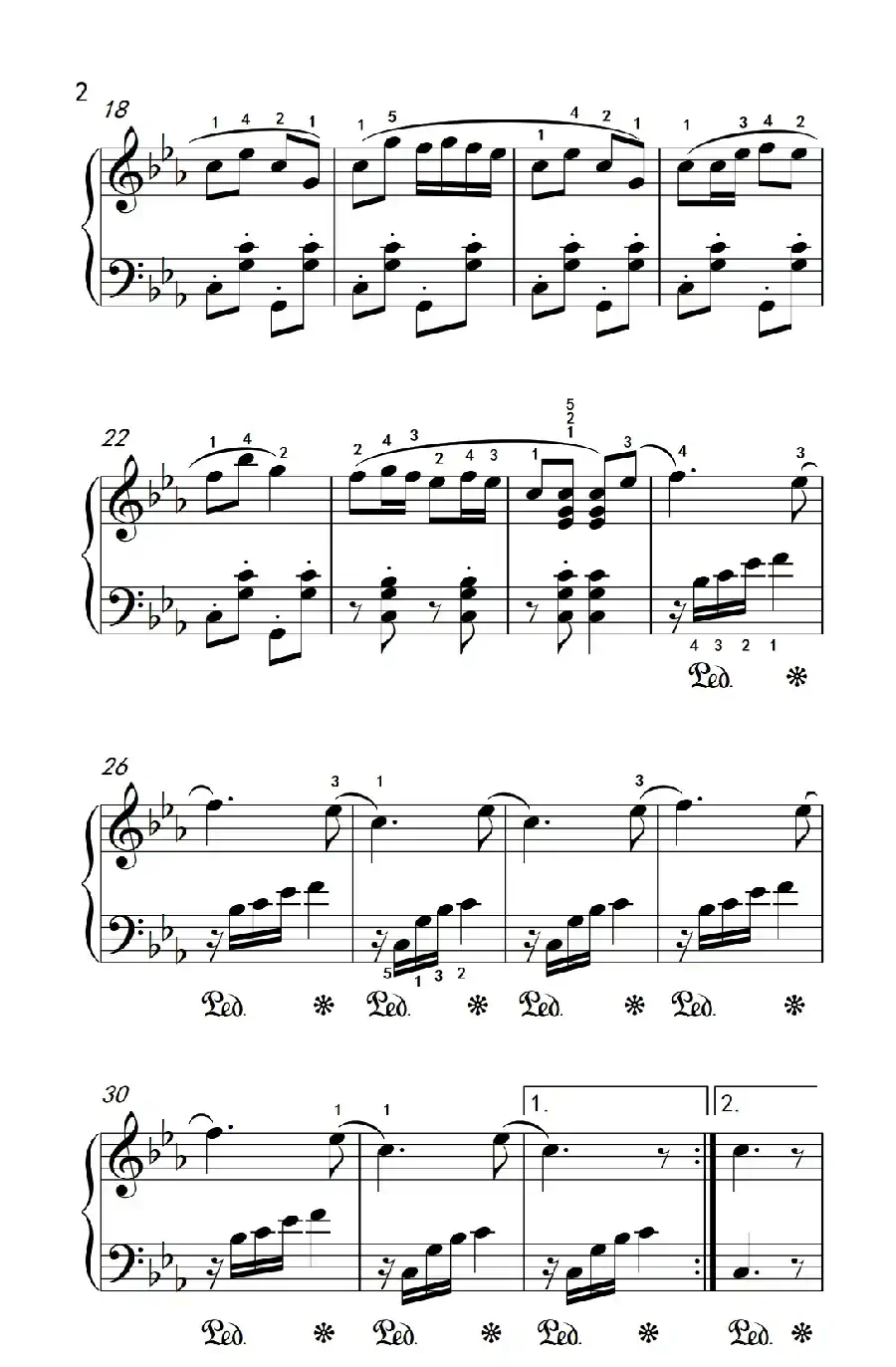 瑶族长鼓舞（老年大学 钢琴教程 3）