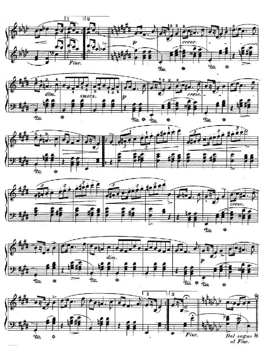 Quatre Mazurkas Op.17（4首玛祖卡舞曲·3）