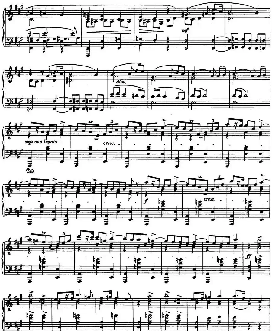 9首玛祖卡舞曲 Op.25（No.7）
