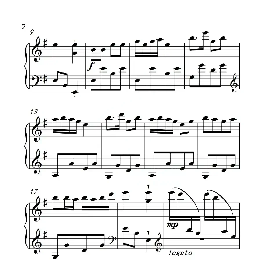 第四级 欢乐的“锅庄”跳起来(中国音乐学院钢琴考级作品1~6级)