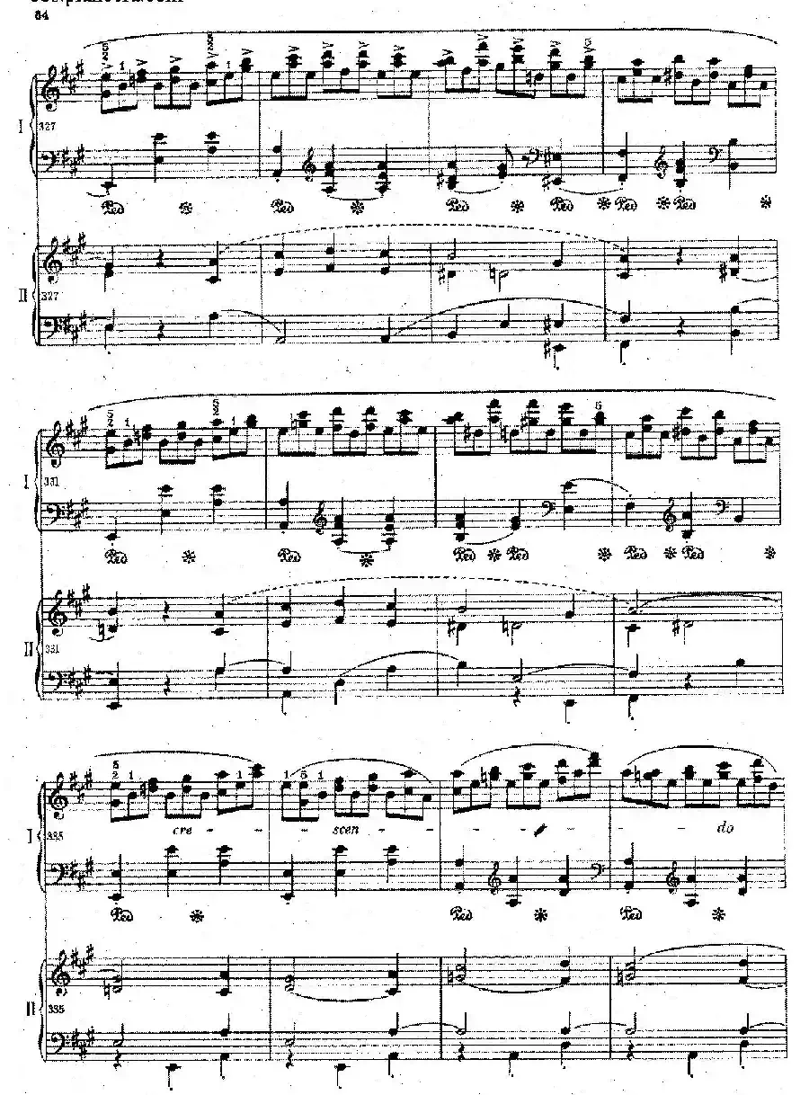 Grand Fantasy on Polish Airs Op.13（华丽的波兰民歌幻想曲·双钢琴版）