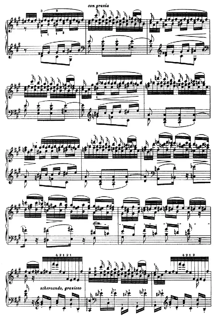 12 Etudes d'execution Transcendante S.139（12首超技练习曲·5）