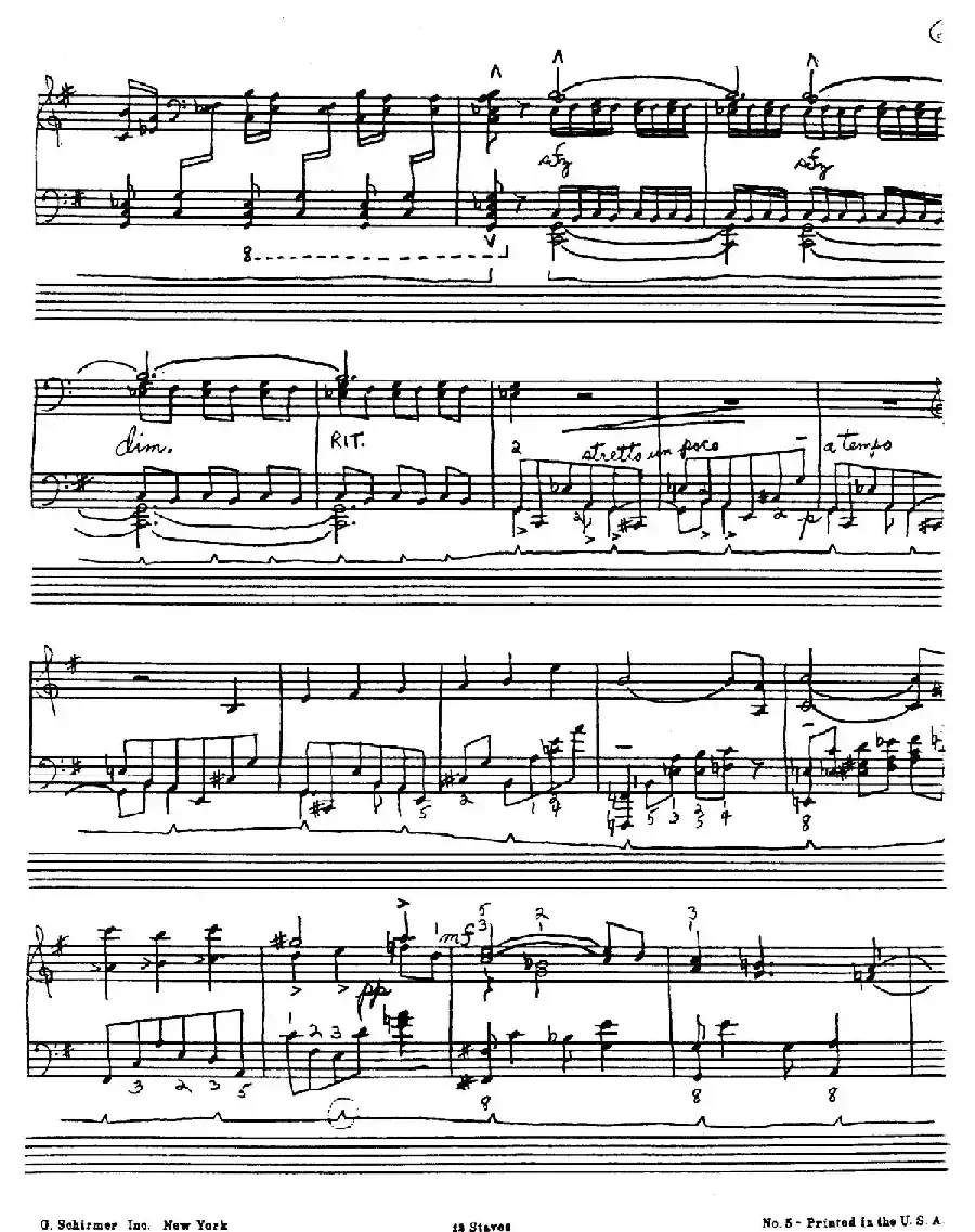 Carmen Variations 12 Pieces（12首卡门主题变奏曲·12）