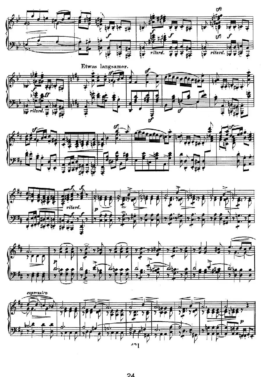 Novelletten Op.21（5）