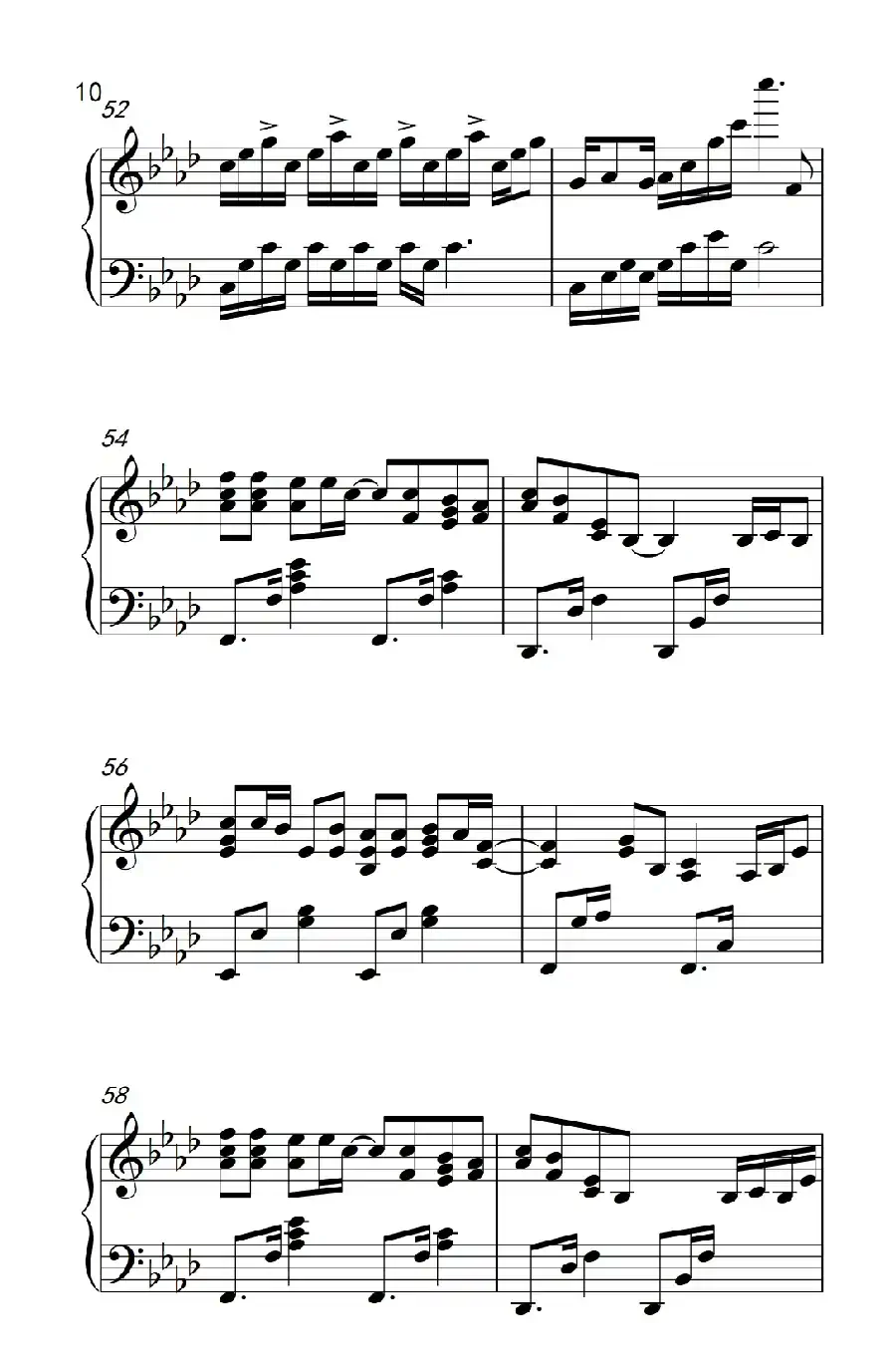 默(电影《何以笙箫默》插曲)(《弹吧音教》制谱版)