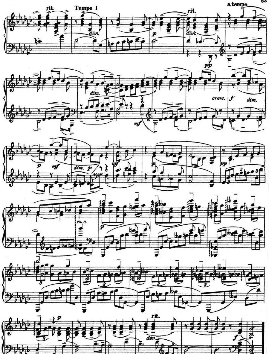 10 Preludes Op.23（拉赫玛尼诺夫10首前奏曲·Ⅹ）