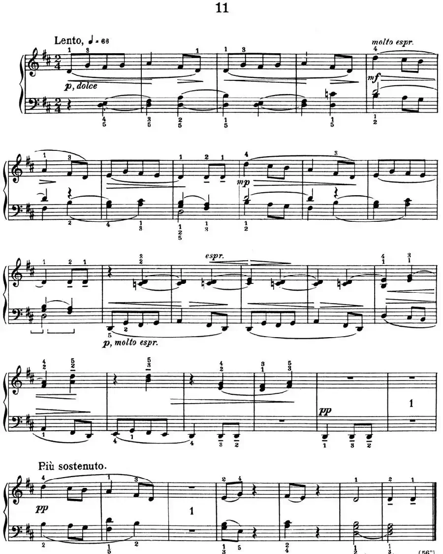 For Children Sz.42（献给孩子们·11）