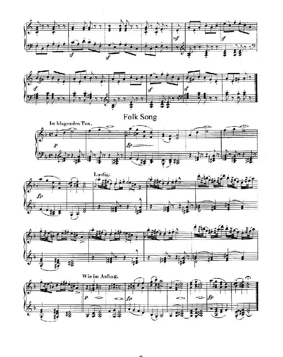 Album für die Jugend Op.68（儿童钢琴曲集）