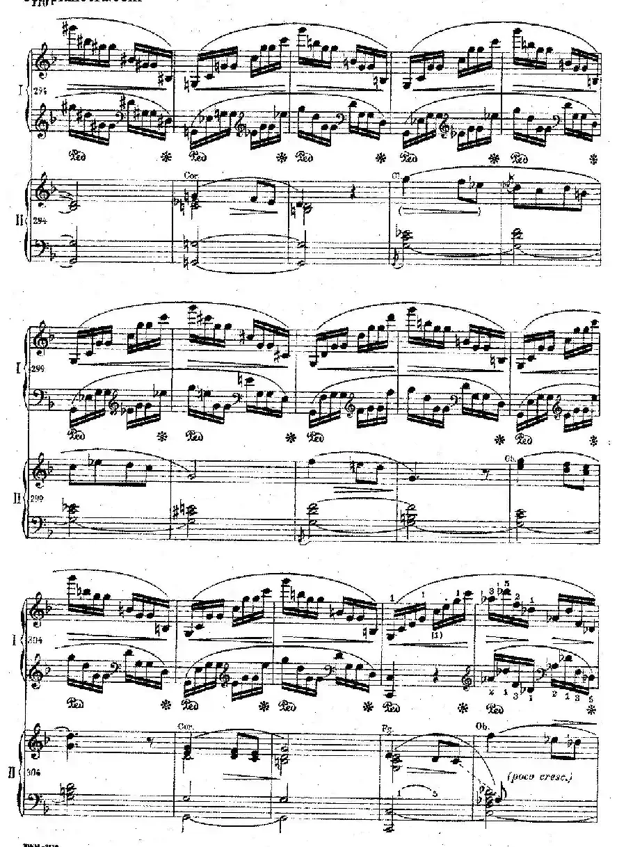 Krakowiak Grand Rondo de Concert Op.14（克拉科维克音乐会用大回旋曲·双钢琴版）