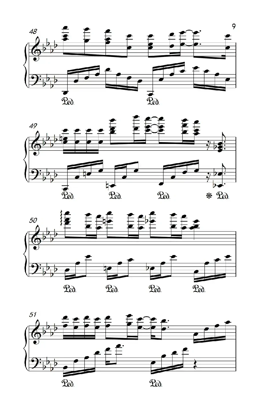 有个爱你的人不容易(《弹吧音教》制谱版)