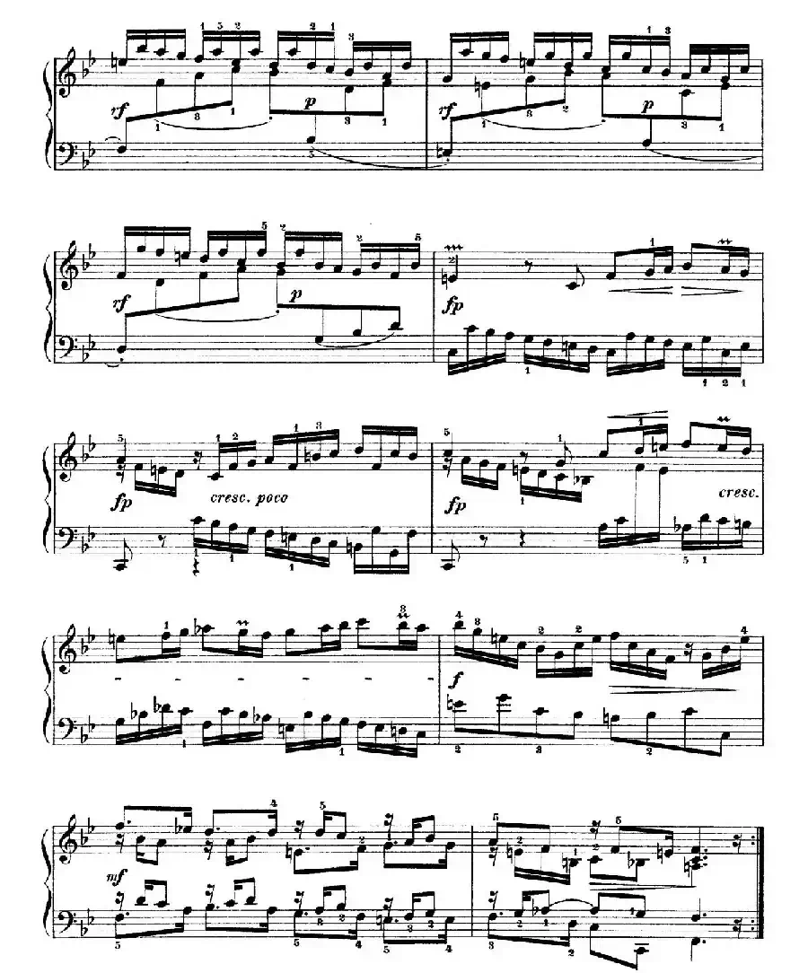 Six Partitas BWV 825-830（6首帕蒂塔·1）