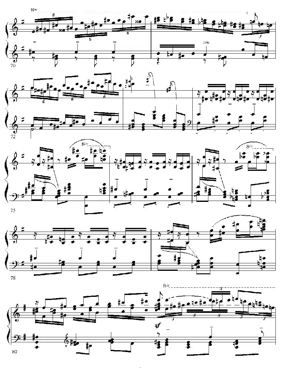 Carmen Variations 12 Pieces（12首卡门主题变奏曲·5）