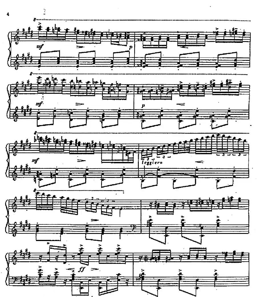 Carmen Variations 12 Pieces（12首卡门主题变奏曲·3）