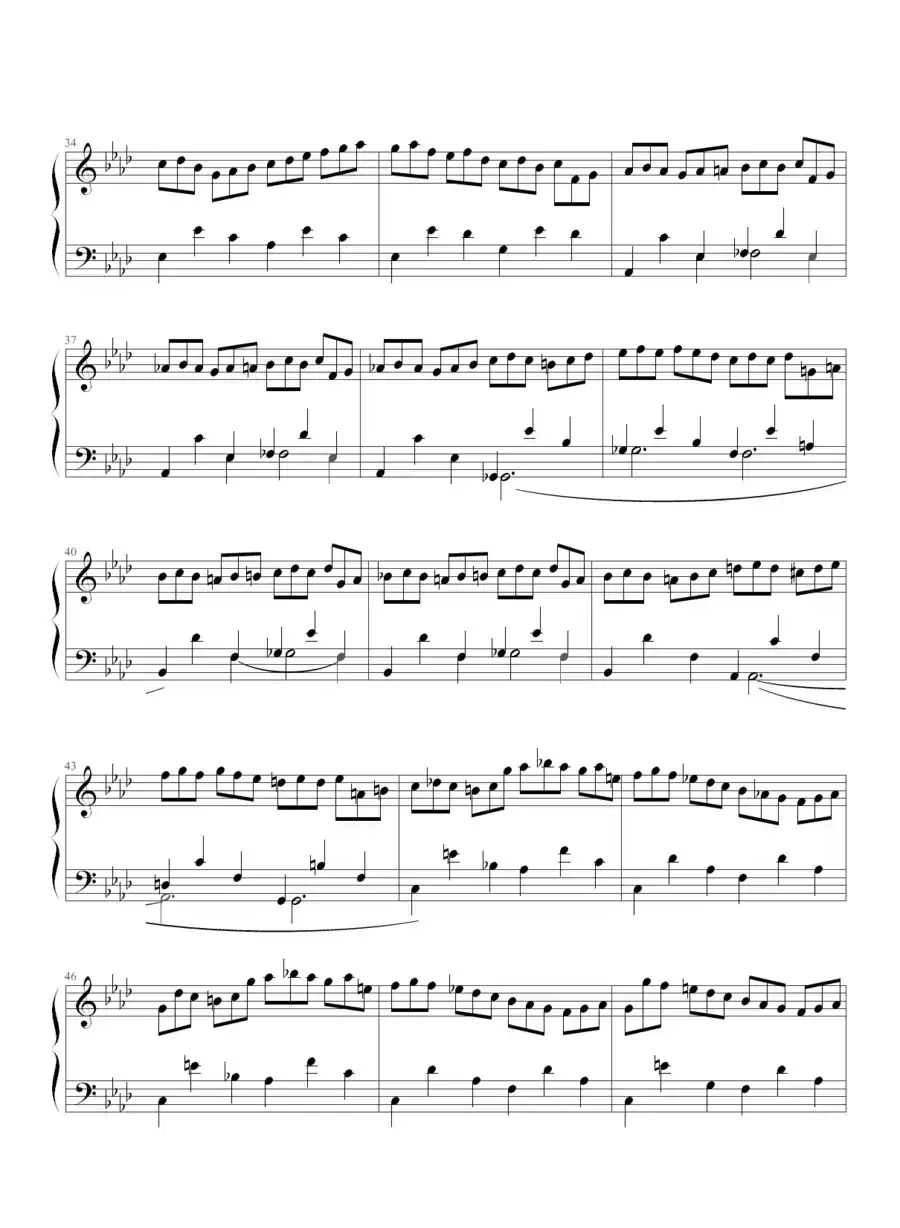 练习曲Op.25 No.2(肖邦曲、欧阳阳制谱版)