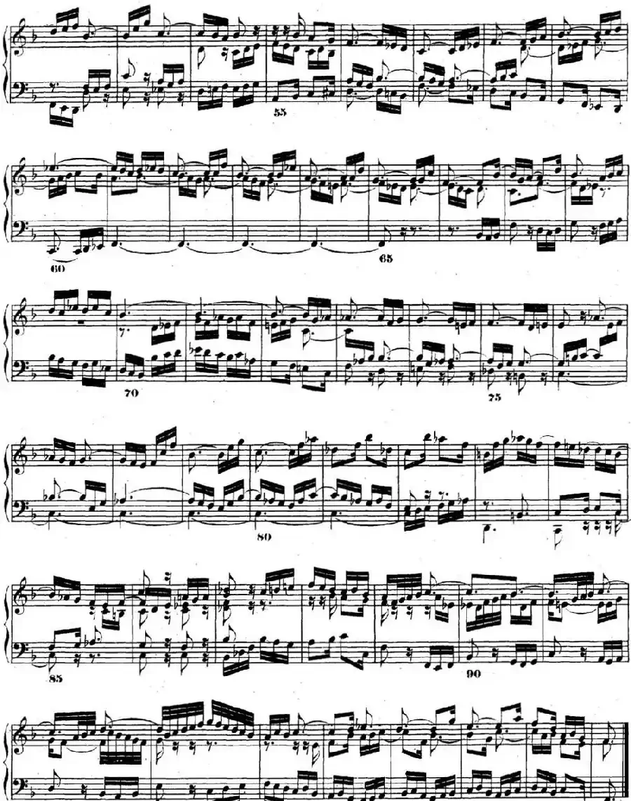 巴赫《平均律钢琴曲集·第二卷》之赋格曲（NO.11）