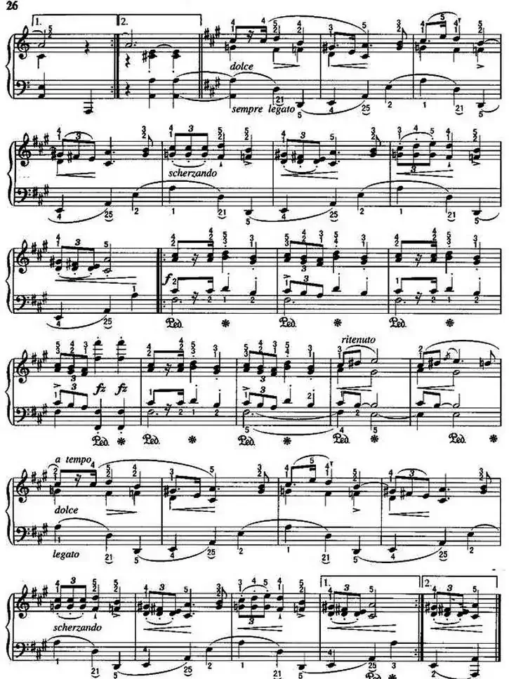 玛祖卡（第5首）