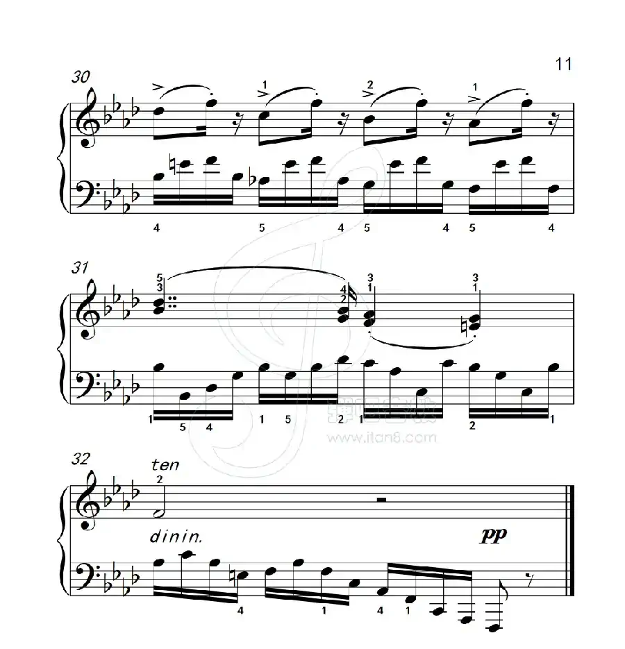 练习曲 8（克拉莫钢琴练习曲60首）