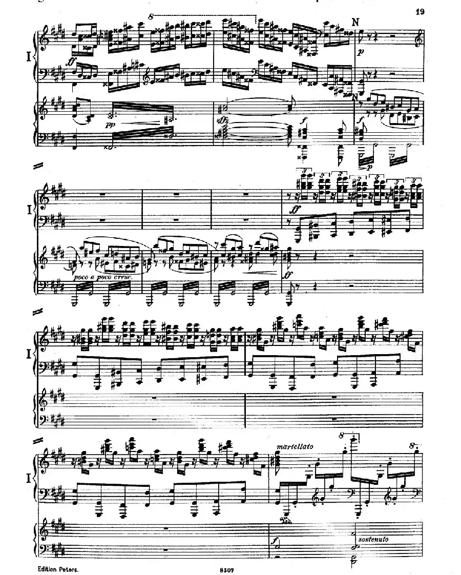 Piano Concerto in E Major Op.59（E大调钢琴协奏曲·双钢琴·第一乐章）