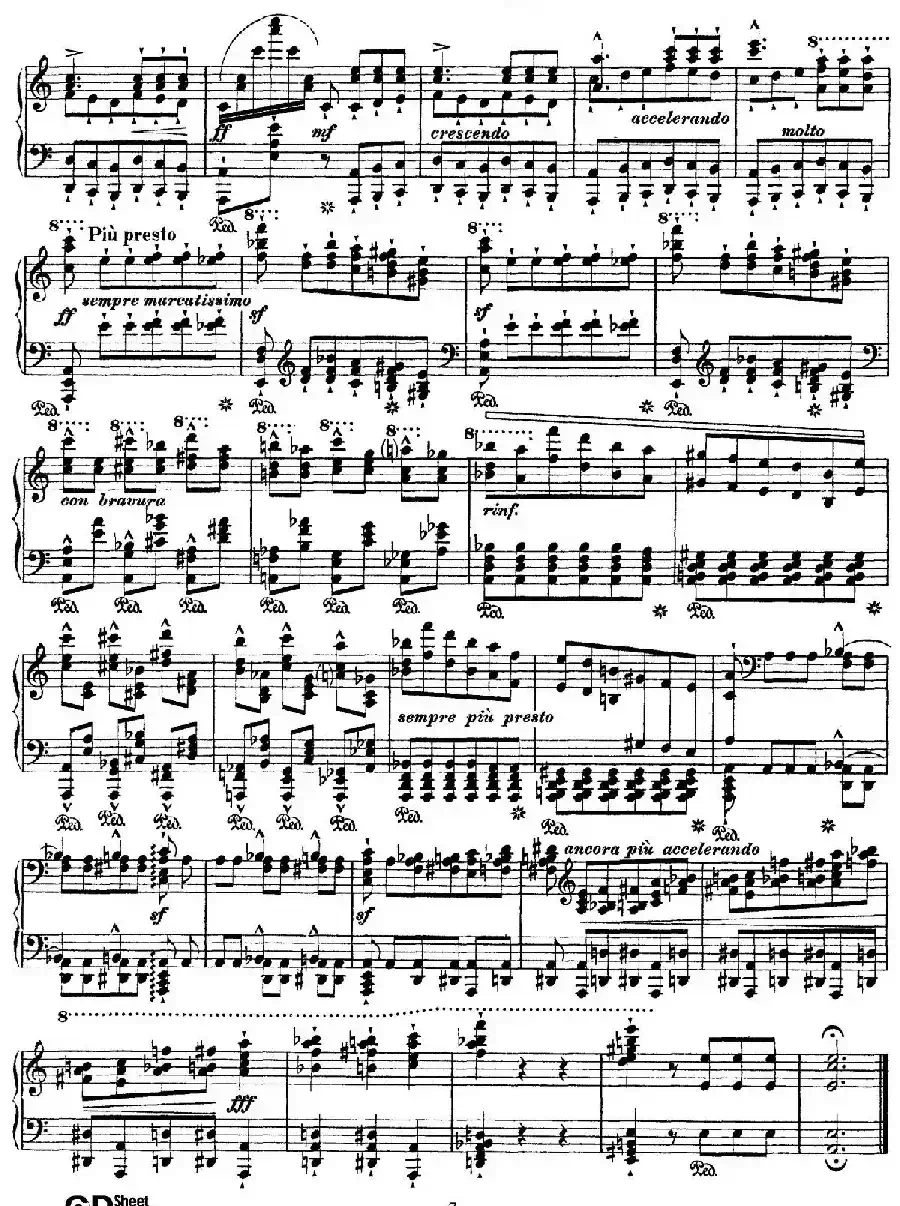 12 Grand Etudes S.137（12首华丽的练习曲·2）