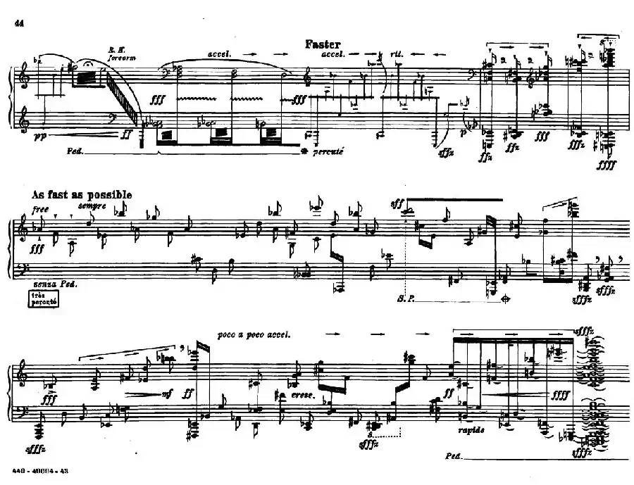 12 Etudes for Piano（博尔科姆12首钢琴练习曲·12）