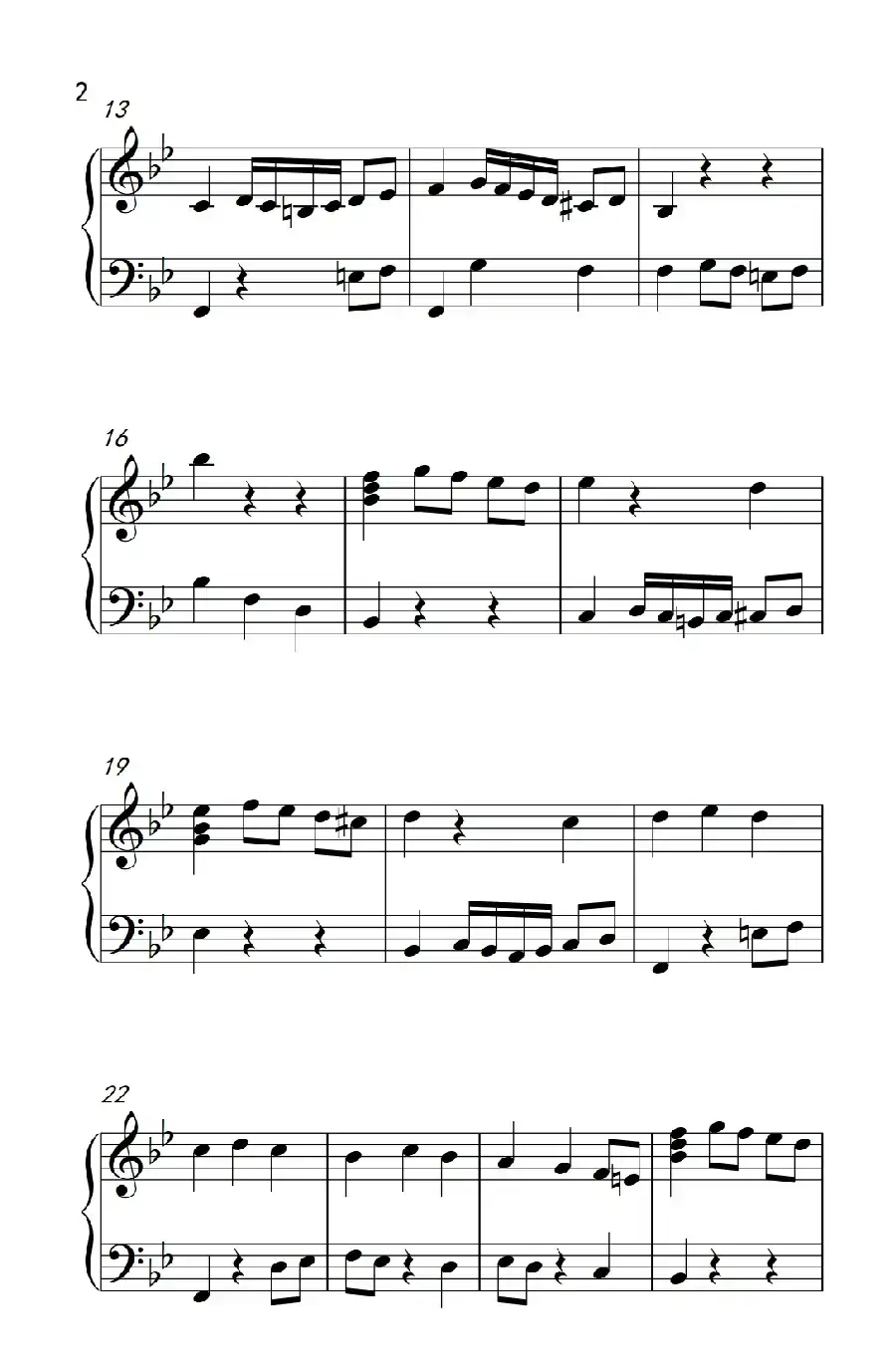 新年快乐的小乐曲