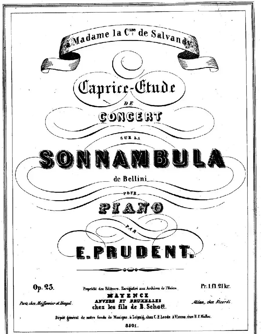 Caprice Etude de Concert