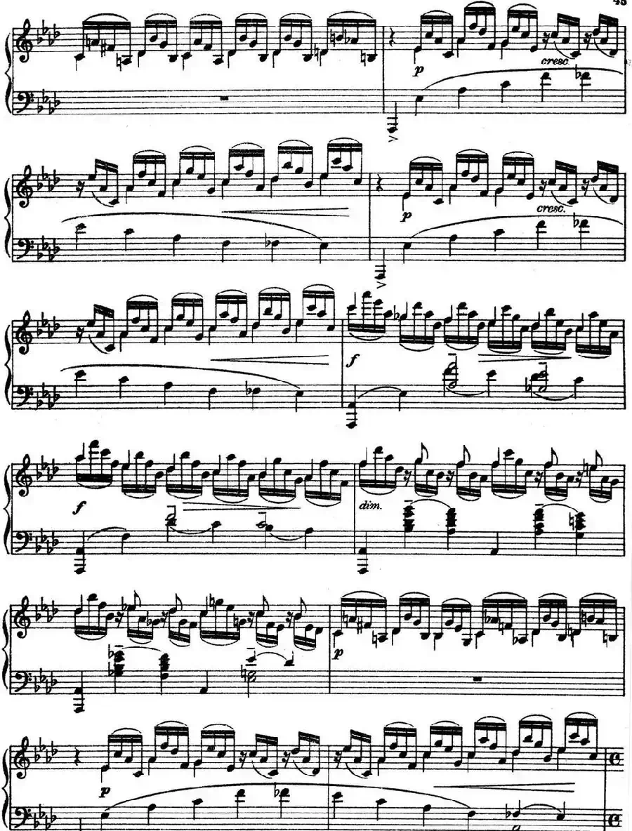 10 Preludes Op.23（拉赫玛尼诺夫10首前奏曲·Ⅷ）