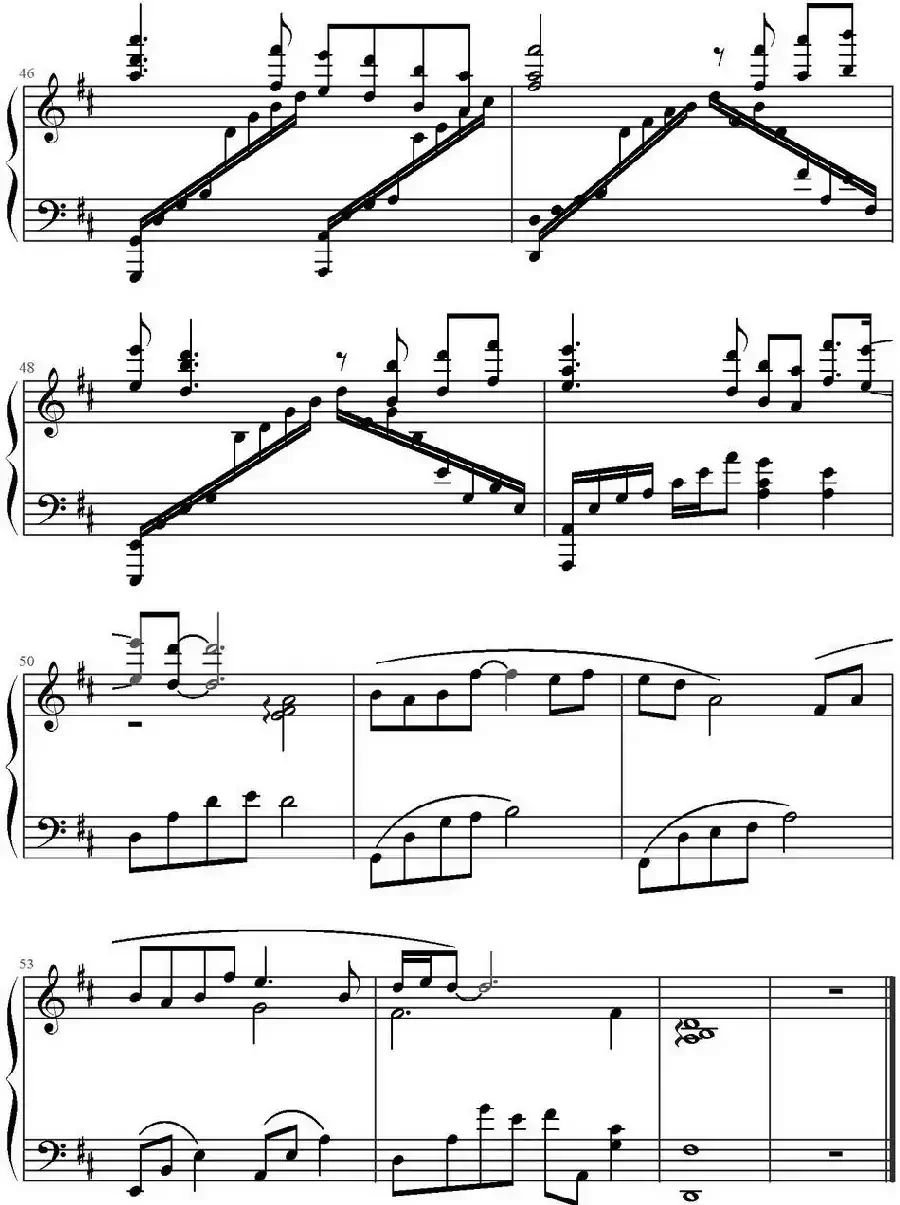 兰亭序（雨田钢琴编配版）