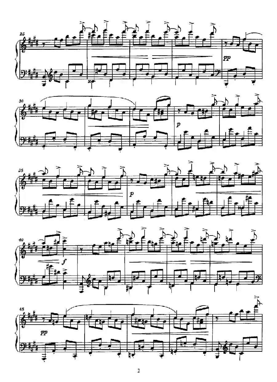 Arabesques Op.4（阿拉伯风格曲）（1）
