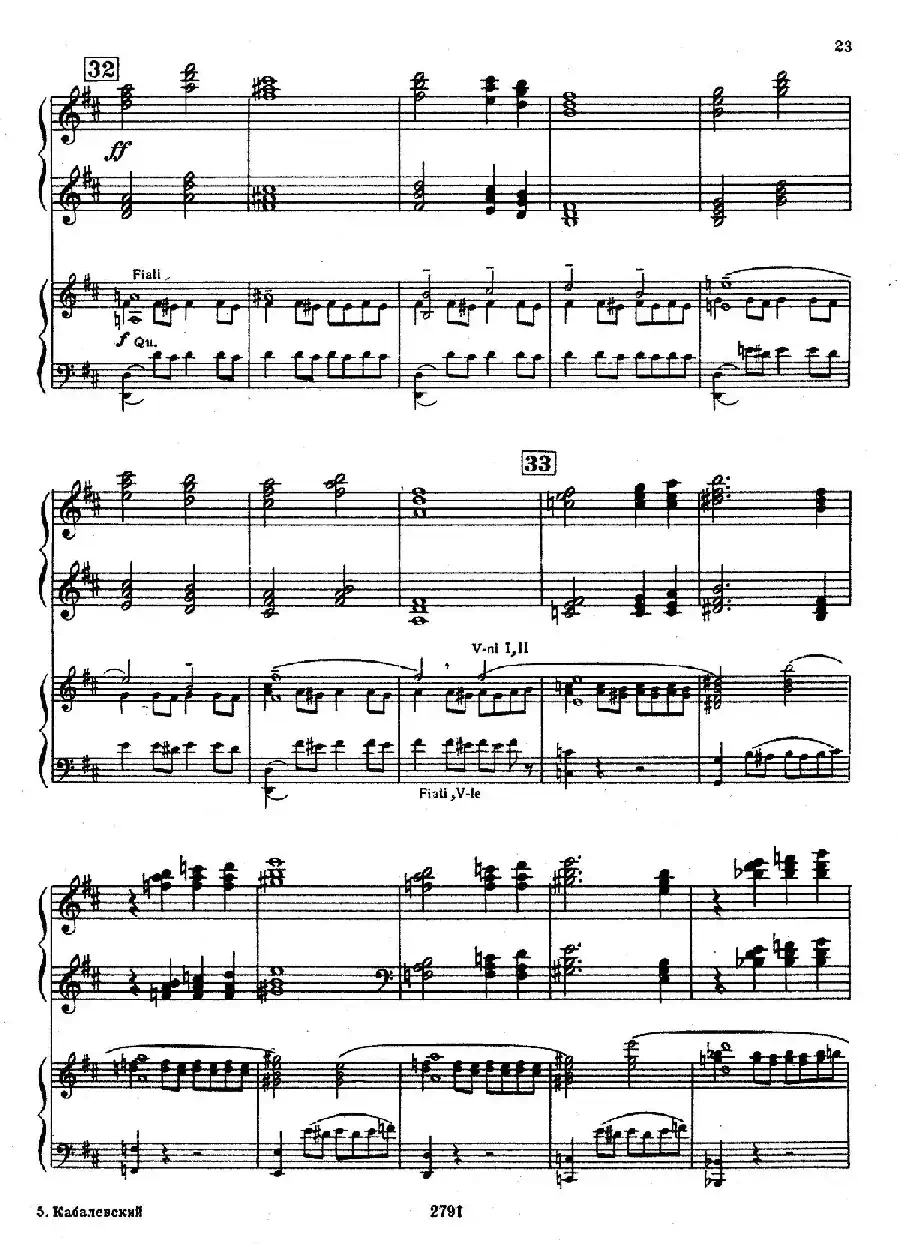 Piano Concerto No.3 in D major, Youth Op.50 - 2 pianos（D大调第三钢琴协奏曲“为青少年而作”Op.50·双钢琴）