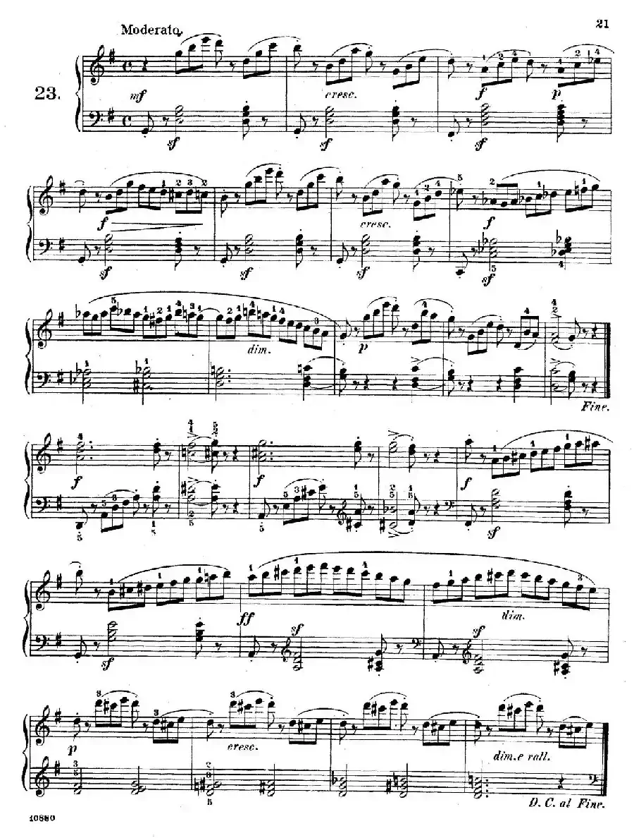 Etudes Enfantines Op.37（儿童钢琴练习曲 第21——25首）