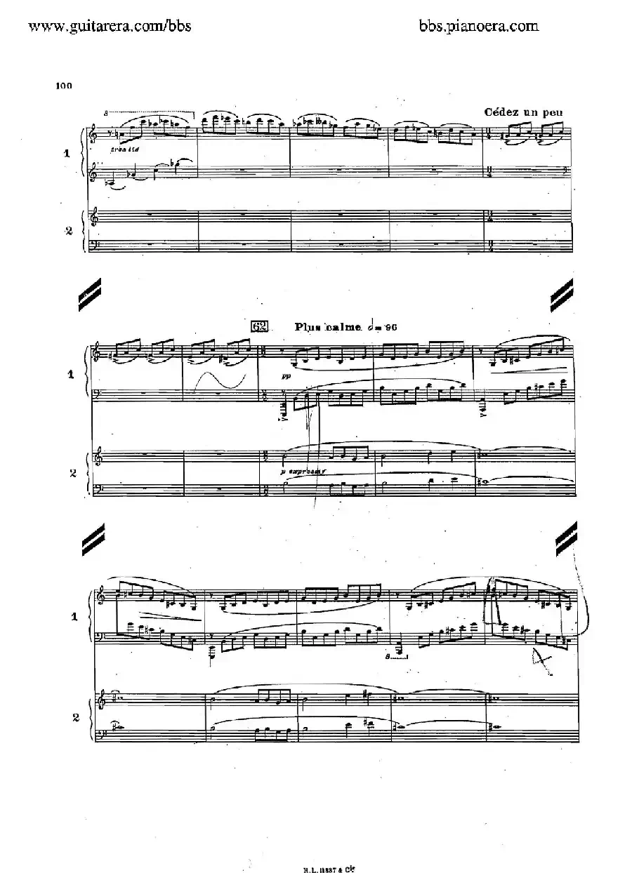 Concerto for 2 Pianos in d Minor（d小调双钢琴协奏曲·总谱）