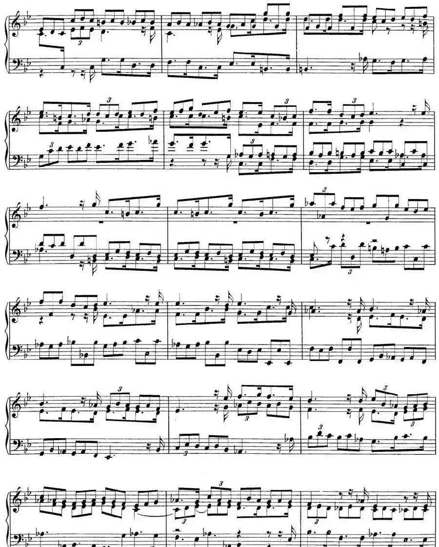 Toccata BWV 915（7首托卡塔·No.6 g小调）