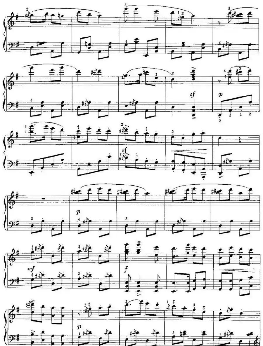 中国钢琴名曲30首：翻身的日子